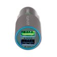 4smarts Rapid 18W QC Hurtig Biloplader - 2 x USB-A - Grå Online now