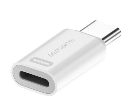 4Smarts Lightning til USB-C PD Adapter - 2 stk. - Hvid Cheap