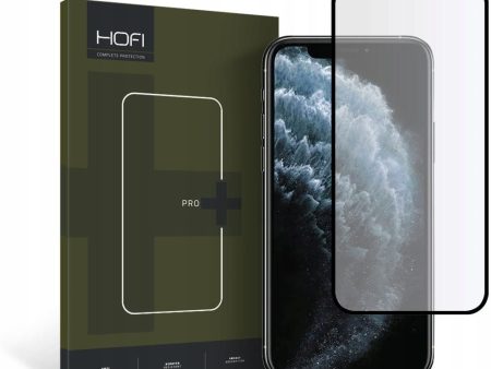 iPhone 11 Pro   Xs   X Hofi Glass Pro+ Hærdet Glas Skærmbeskyttelse - Case Friendly - Sort Kant Fashion