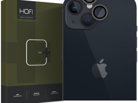 iPhone 14   14 Plus HOFI Camring Pro+  Kameralinse Glas - Sort For Discount