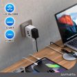 4smarts World 4-i-1 Rejseadapter m. 2 x USB-A, 1 x USB-C & 1 x AC Stikkontakt - Hvid Online Sale