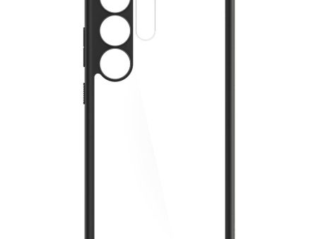 Samsung Galaxy S24 Ultra Spigen Ultra Hybrid Cover - Gennemsigtig   Sort on Sale