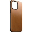 Nomad iPhone 15 Pro Max Modern Leather Cover - MagSafe Kompatibel - Tan For Cheap