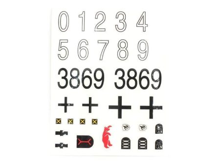 Heng Long 1 16 Scale German Jagdpanther Decal Set Supply