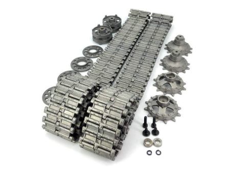 Heng Long 1 16 Scale Russian T-72 Battle Tank Metal Drive Track Upgrade Set Cheap