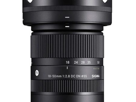 Sigma 18-50mm f 2.8 DC DN Contemporary Lens for Canon RF Discount