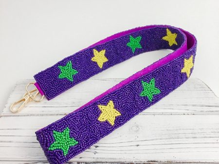 MARDI GRAS BEADED STAR STRAP Cheap