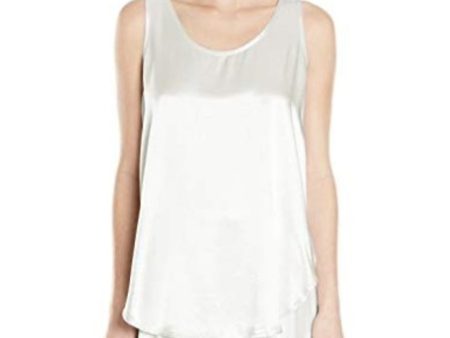 HIGH-LOW SATIN CAMI PEARL Sale