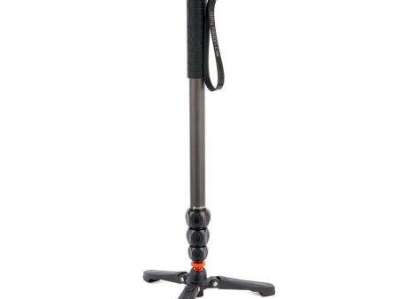 3 Legged Thing Legends Lance Carbon Fibre Monopod with Docz2 Foot Spreader Darkness For Cheap