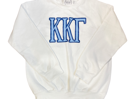 KAPPA KAPPA GAMMA TWO COLOR SWEATSHIRT Online now