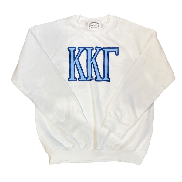 KAPPA KAPPA GAMMA TWO COLOR SWEATSHIRT Online now