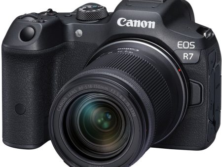 Canon EOS R7 32.5MP 4K Mirrorless DSLR with RF 18-150mm Lens For Sale