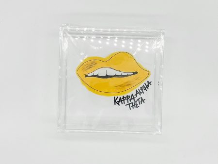 KAPPA ALPHA THETA LIPS TRAY Online Hot Sale