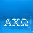 ALPHA CHI OMEGA LED NEON SIGN For Sale