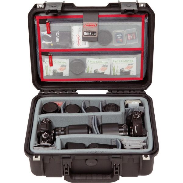 SKB iSeries 1510-6 Case with Think Tank Photo Dividers & Lid Organizer (Black) For Cheap