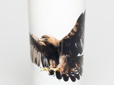 2oz Shot Glass with gold rim, Auburn University s Nova Eagle War Eagle Painting Sale