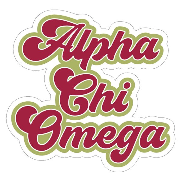 ALPHA CHI OMEGA CAR MAGNETS Hot on Sale