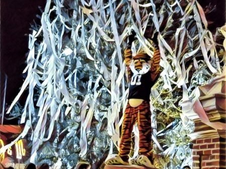 Aubie Celebrating Online Sale