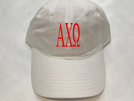 ALPHA CHI OMEGA BASEBALL CAP Supply