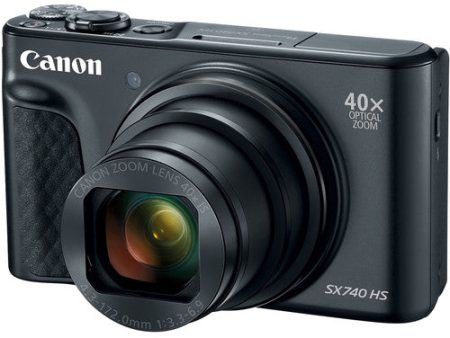 Canon PowerShot SX740 HS Digital Camera 20mp, 4K (Black) Online Hot Sale