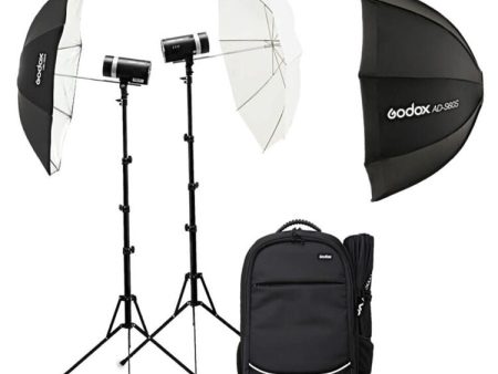 Godox AD300pro 2-Light Kit with Backpack & Octa Softbox Online now