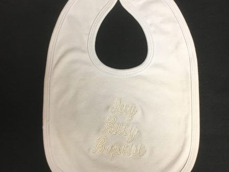 ITTY BITTY BAPTIST BIB BLUE Online