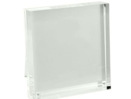 4X4 CLEAR ACRYLIC PHOTO FRAME Hot on Sale