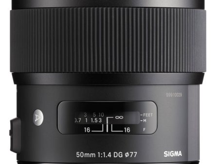 Sigma 50mm f 1.4 DG HSM Art Lens for Canon EF Online Sale