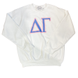 DELTA GAMMA TWO COLOR SWEATSHIRT Cheap