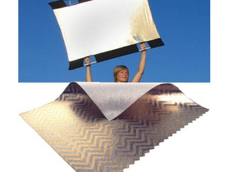 SUN-BOUNCER MINI REFLECTOR KIT ZEBRA GOLD SILVER For Cheap