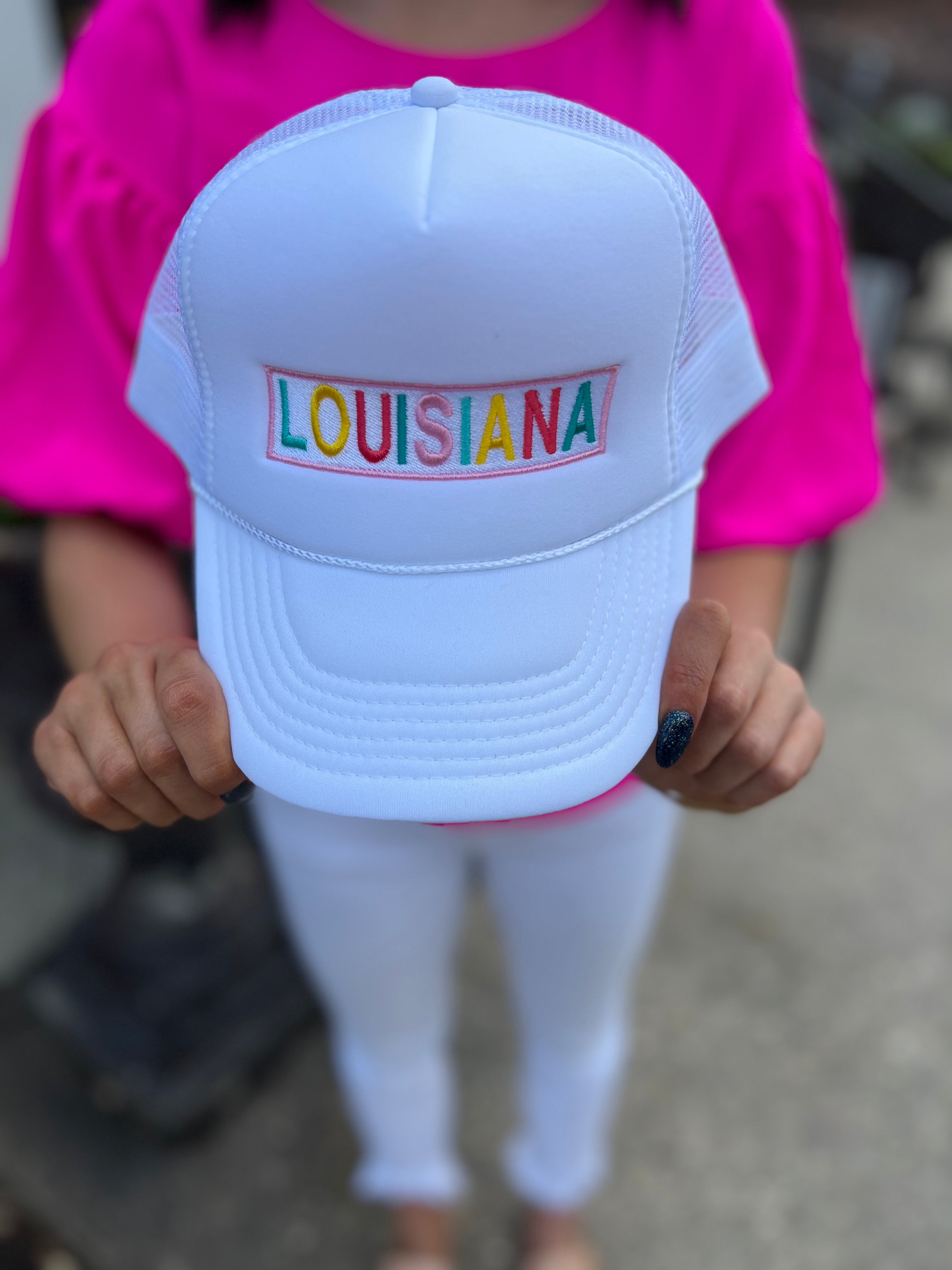 LOUISIANA TRUCKER HAT Fashion