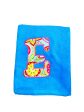 APPLIQUE INITIAL BEACH TOWEL Online Sale