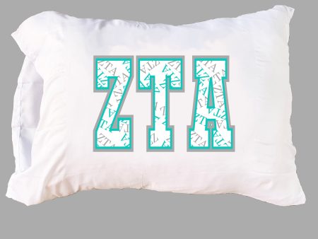 ZETA TAU ALPHA PILLOWCASE Hot on Sale