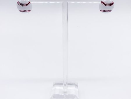 BASEBALL STUD EARRINGS Discount