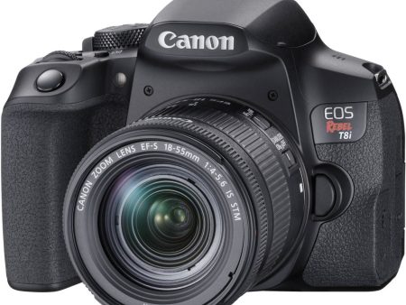 Canon EOS Rebel T8i w  18-55mm f 3.5-5.6 IS STM Lens Fashion