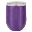 12 OZ PURPLE STEMLESS WINE TUMBLER Sale