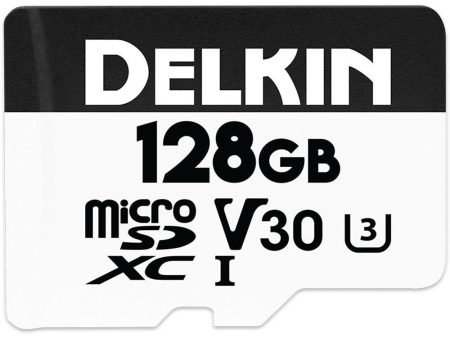 Delkin Devices 128GB Hyperspeed UHS-I Micro-SD Memory Card with SD Adapter Discount