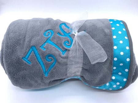 ZETA TAU ALPHA RIBBON BLANKET Online now