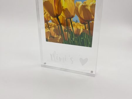 ACRYLIC FRAME MIMI`S Fashion