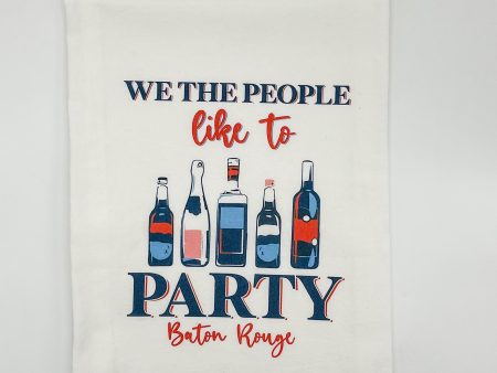 WE LIKE TO PARTY BR TOWEL Online Hot Sale