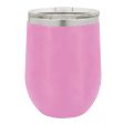 12 OZ LIGHT PURPLE STEMLESS WINE TUMBLER on Sale