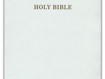 KJV BIBLE COMPACT WHITE Online now