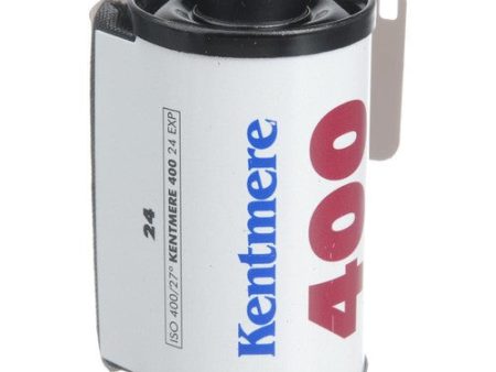 Kentmere - 400 135-24 Black and White Negative Film Hot on Sale