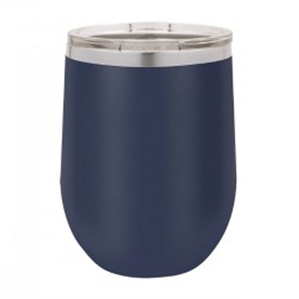 12 OZ NAVY STEMLESS WINE TUMBLER For Discount