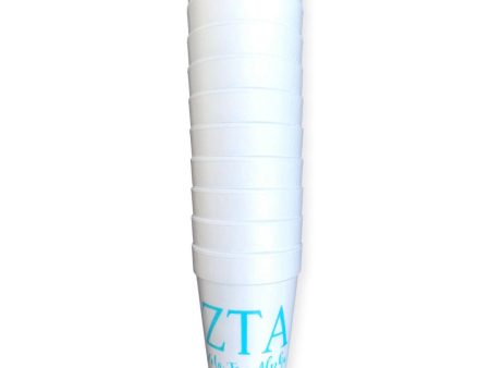 ZETA TAU ALPHA STYROFOAM CUPS Sale