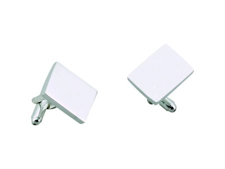 ENGRAVED RECTANGLE CUFF LINKS Discount