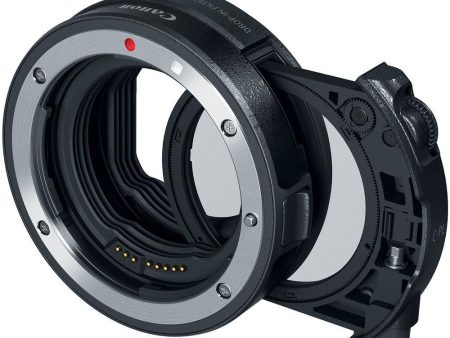 Canon Drop-In Filter Mount Adapter EF-EOS R with Circular Polarizer Filter Online