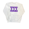 SIGMA SIGMA SIGMA TWO COLOR SWEATSHIRT Cheap