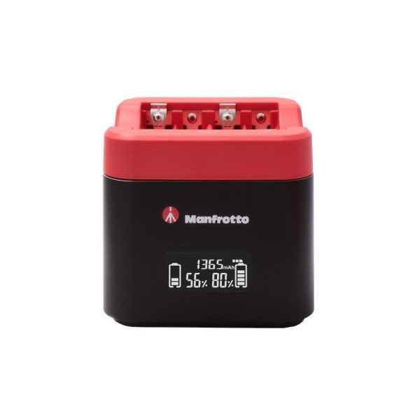 Manfrotto ProCUBE Professional Twin Charger for Canon LP-E6, LP-E6N, LP-E6NH, LP-E8, and LP-E17 Batteries Discount