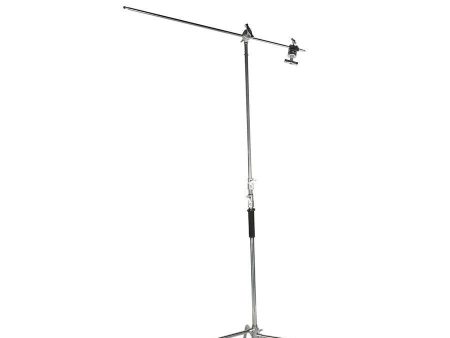 Sirui C-STAND-02 C-Stand with Boom Arm, Casters, and Sandbag (Chrome) Online now